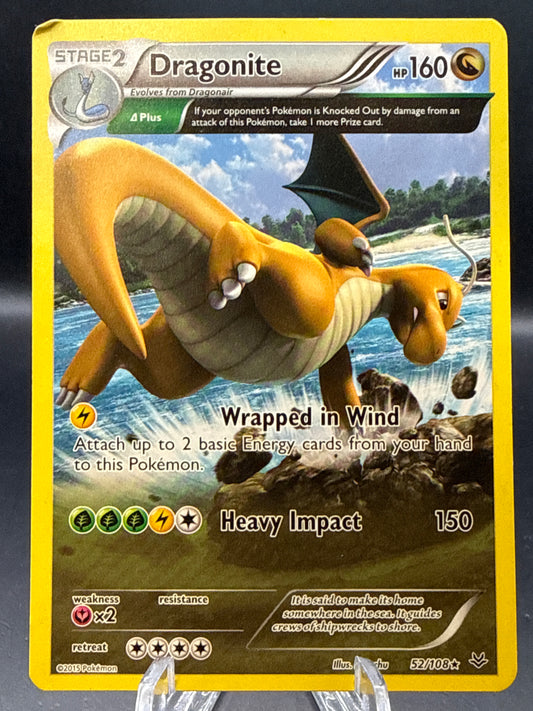 Pokémon TCG: 2015 Dragonite 52/108 XY: Roaring Skies