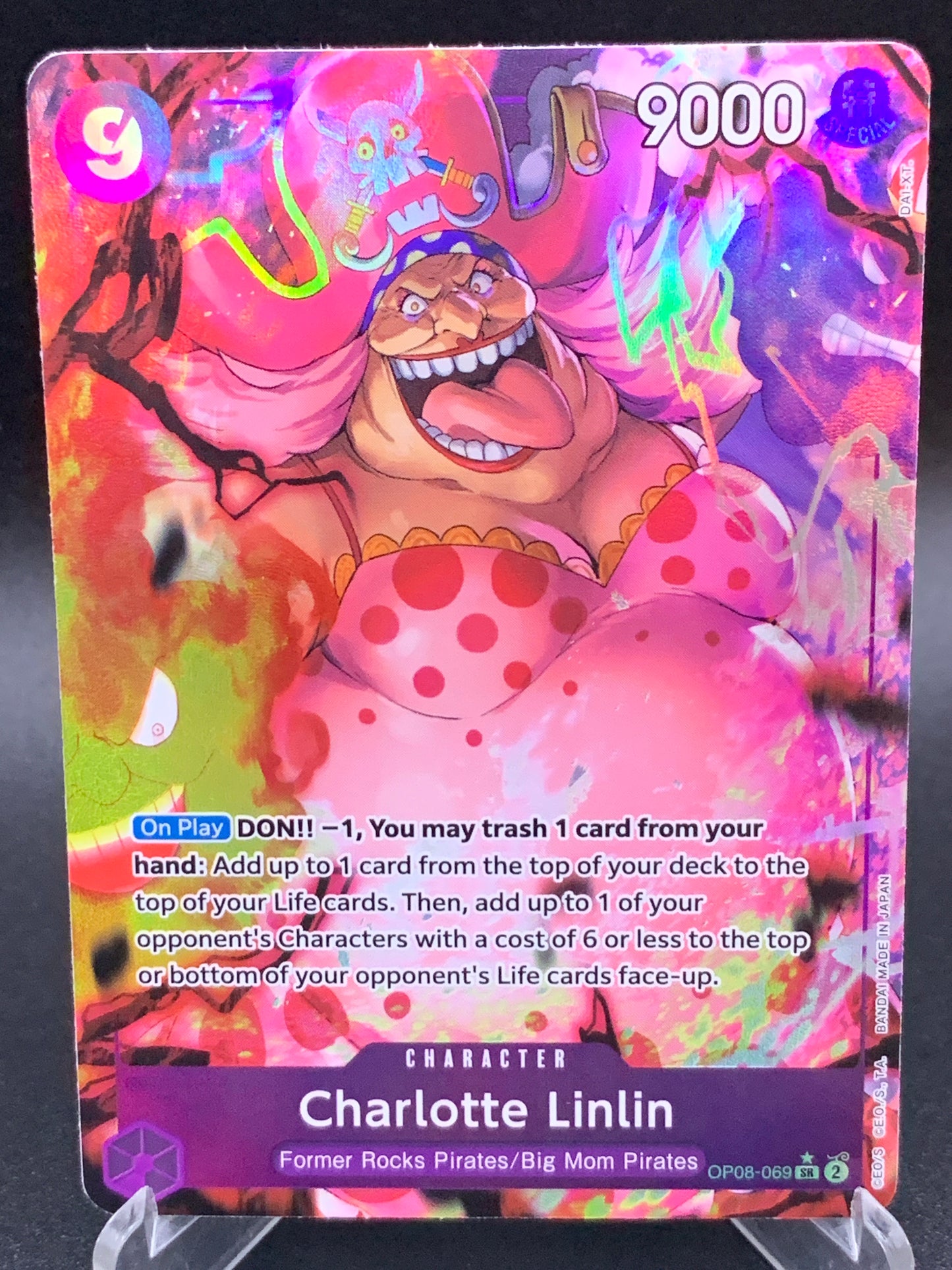 One Piece TCG: Charlotte Linlin (Parallel) OP08-069 - Two Legends (OP08)