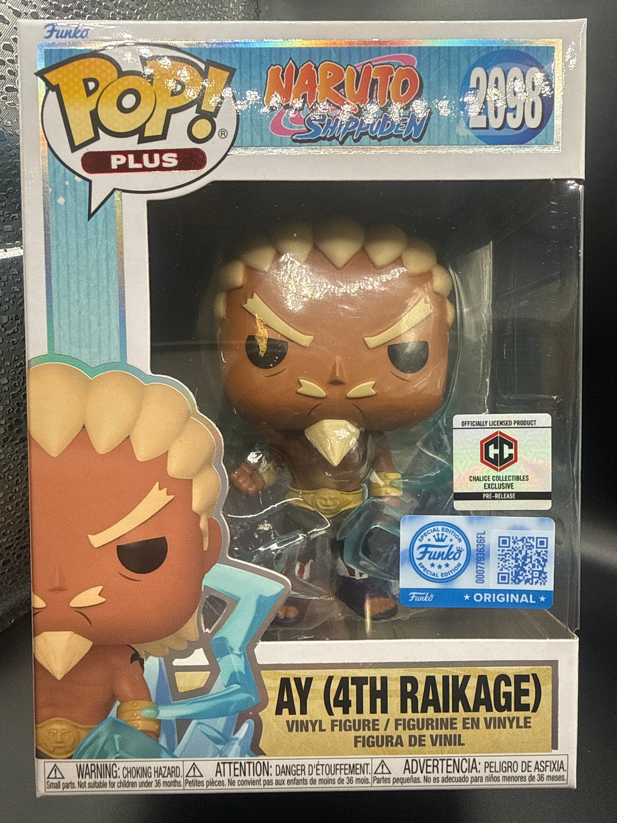 Funko POP: Funko Pop! Naruto Shippuden AY 2098 (4th Raikage) (Funko Special Edition) (Chalice Exclusive Pre-Release)