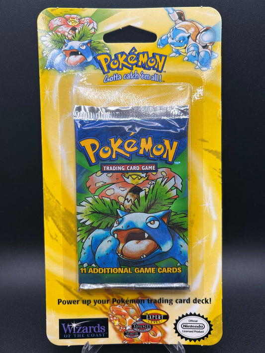 Pokémon TCG: Base Set - Blister Booster Pack WOTC Sealed - Venusaur - 33.84g