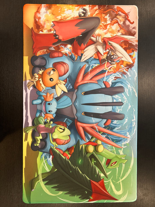 Hoenn Mega Pokemon Playmat