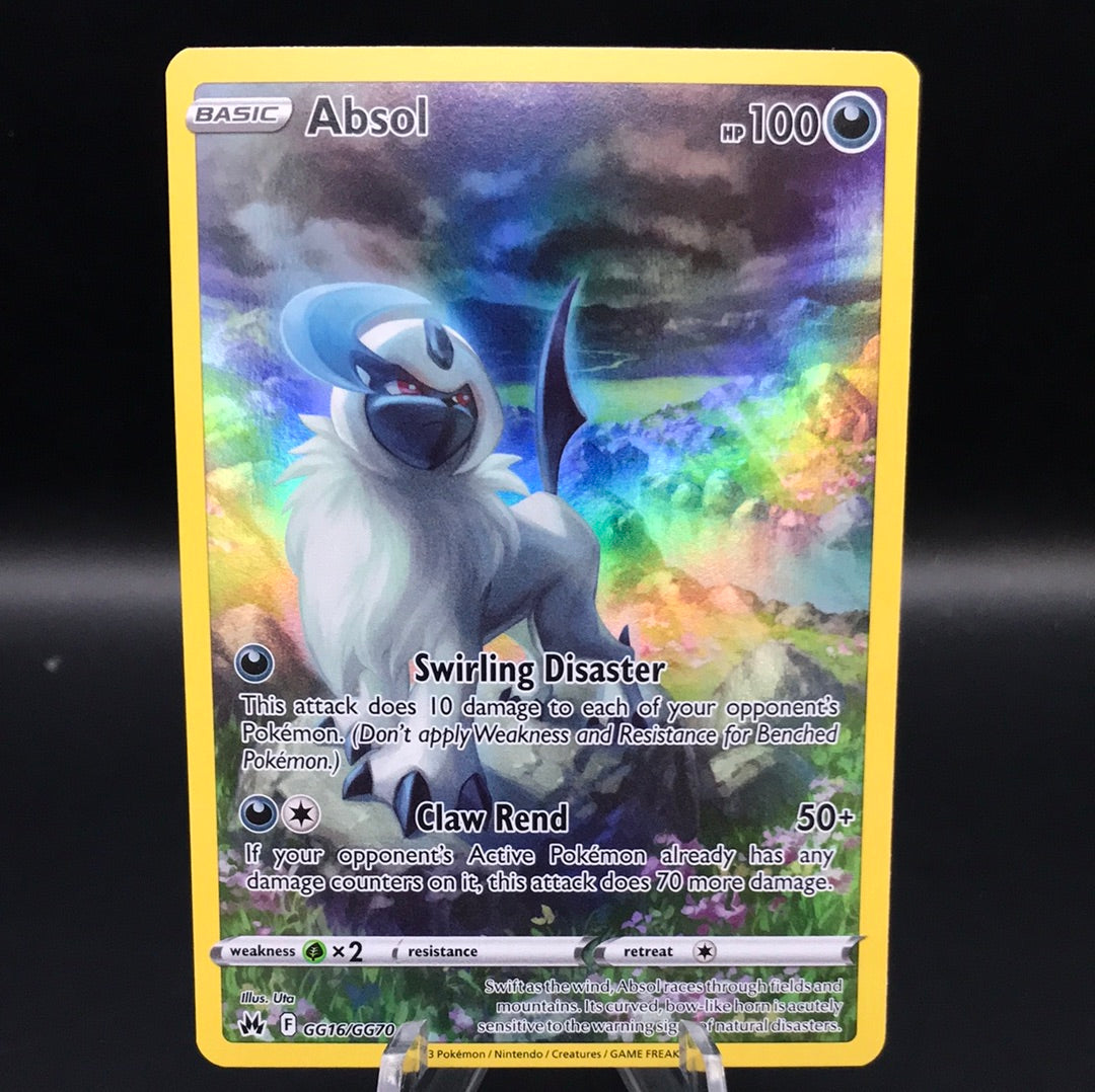 Pokémon TCG: 2023 Absol GG16/GG70 Crown Zenith Galarian Gallery
