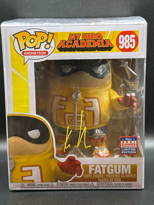 Funko PoP! My Hero Academia: Signed Fatgum - 985 - 2021 Summer limited edition