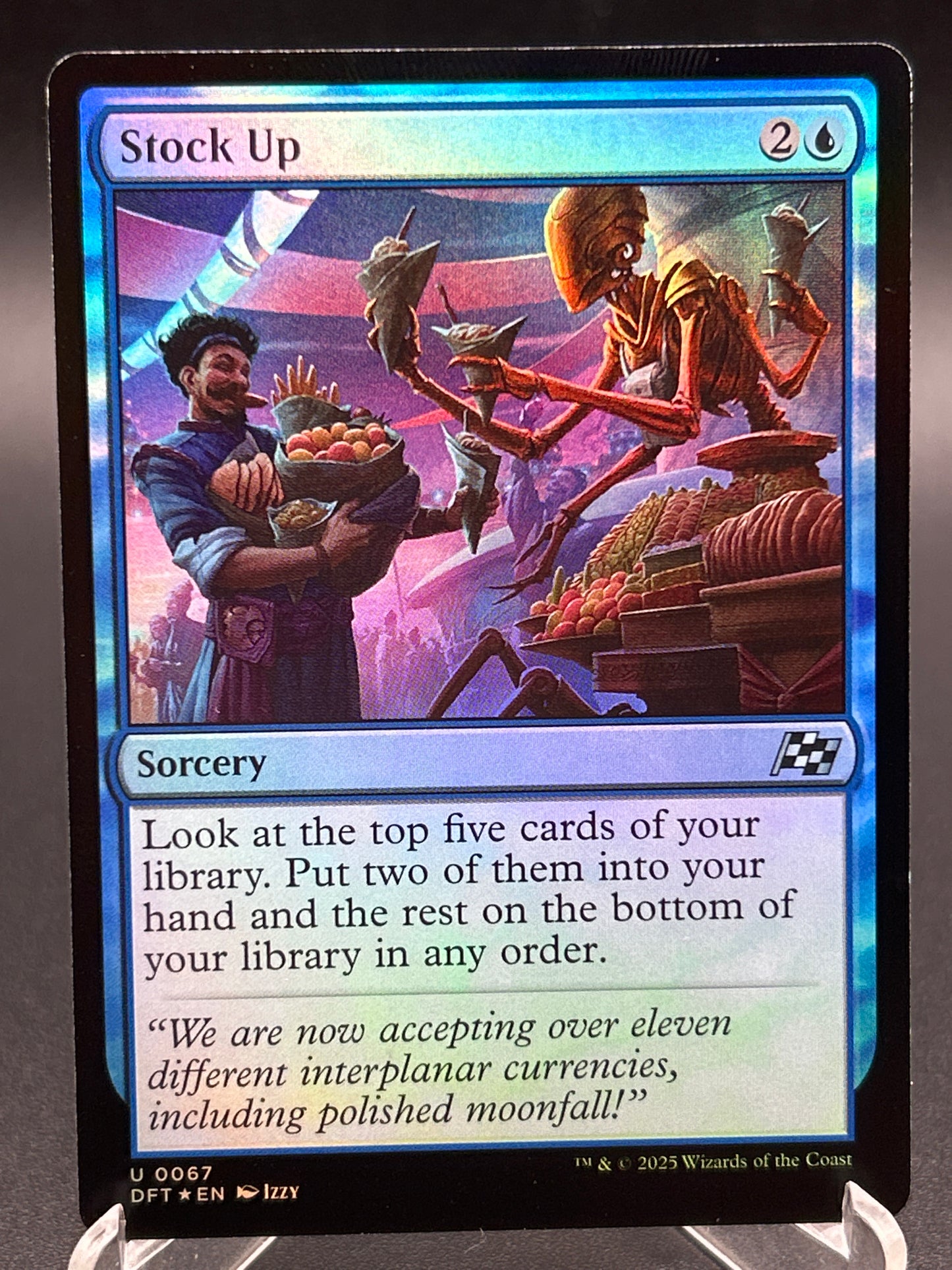 MTG TCG: Stock Up (Foil) U 0067 DFT: Aetherdrift