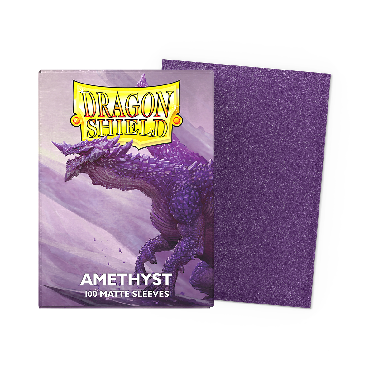 Dragon Shield Outer Sleeves Standard Matte - Amethyst (100CT)