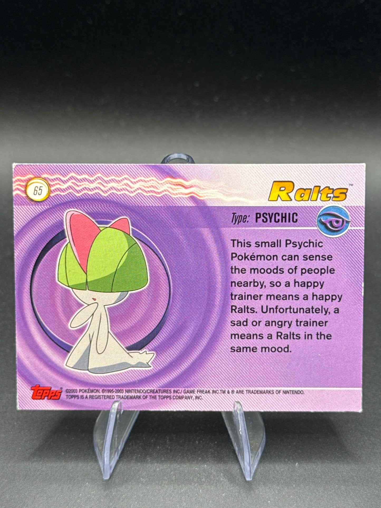 Pokémon TCG: 2003 Topps Ralts 65 - Pokémon Advanced
