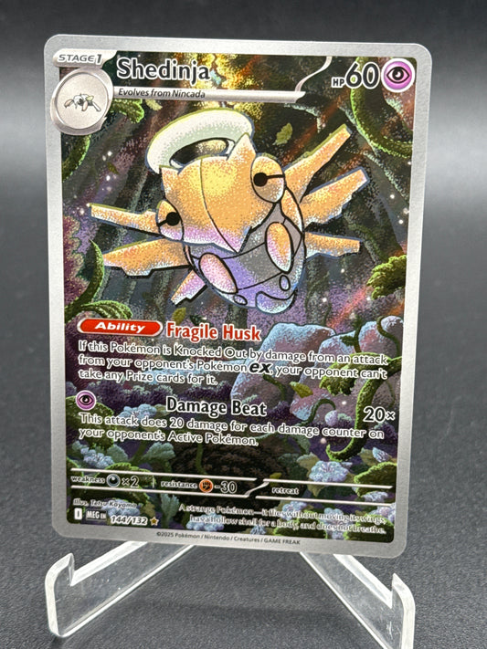Pokémon TCG: 2025 Shedinja 144//132 MEG: Mega Evolution