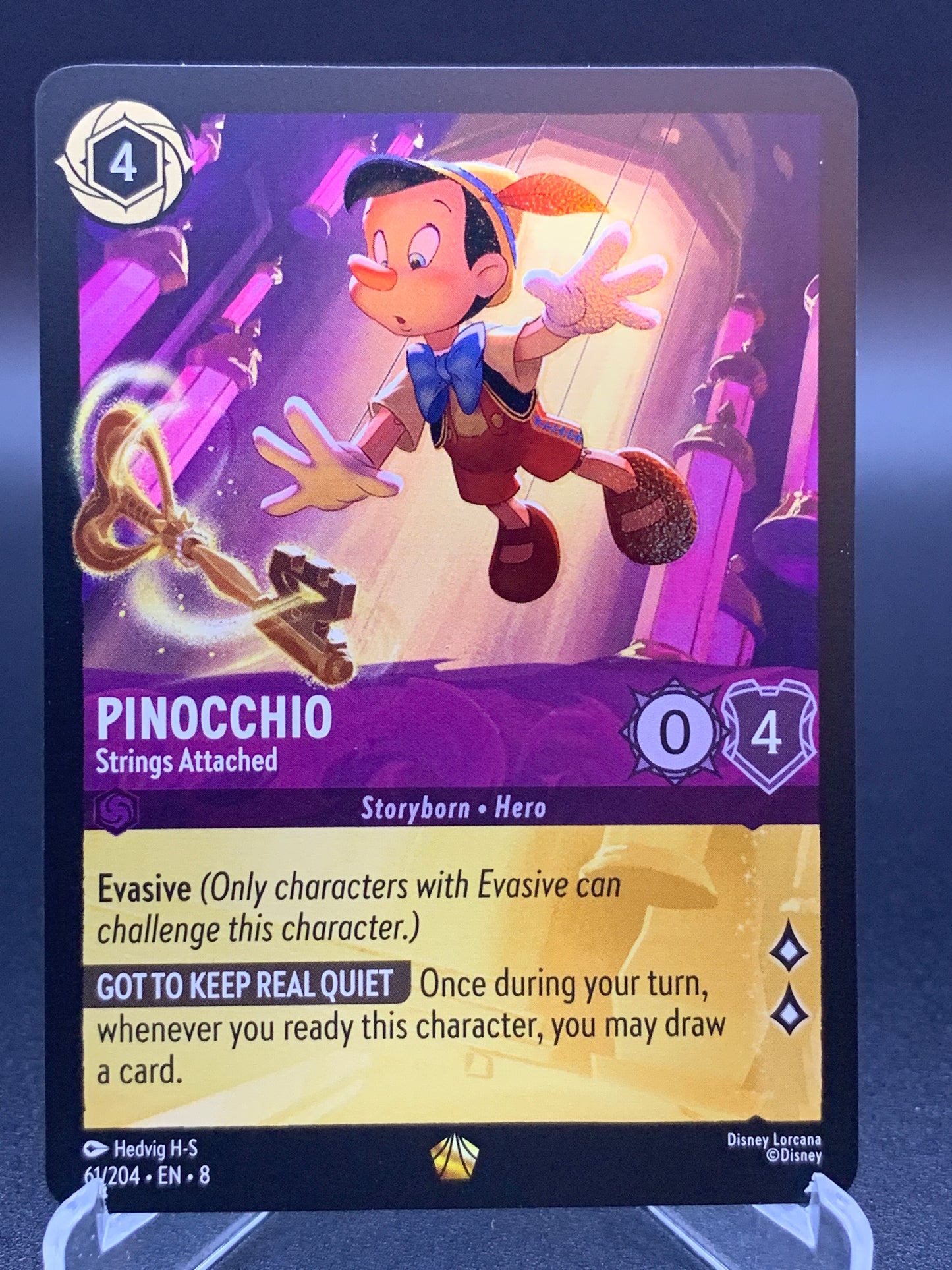 Lorcana TCG: Pinocchio Strings Attached 61/204 Reign of Jafar