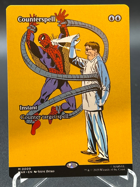 MTG TCG: Counterspell (Borderless) M 0009 MAR: Marvel Universe Eternal-Legal