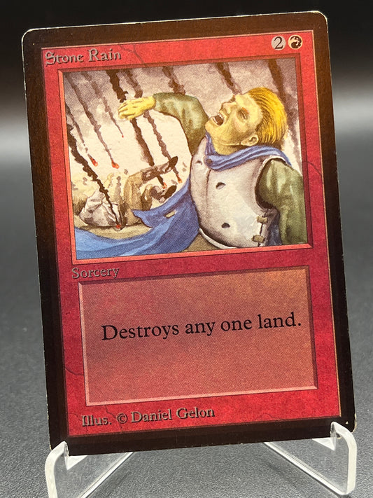 MTG TCG: Stone Rain C LEB: Beta Edition