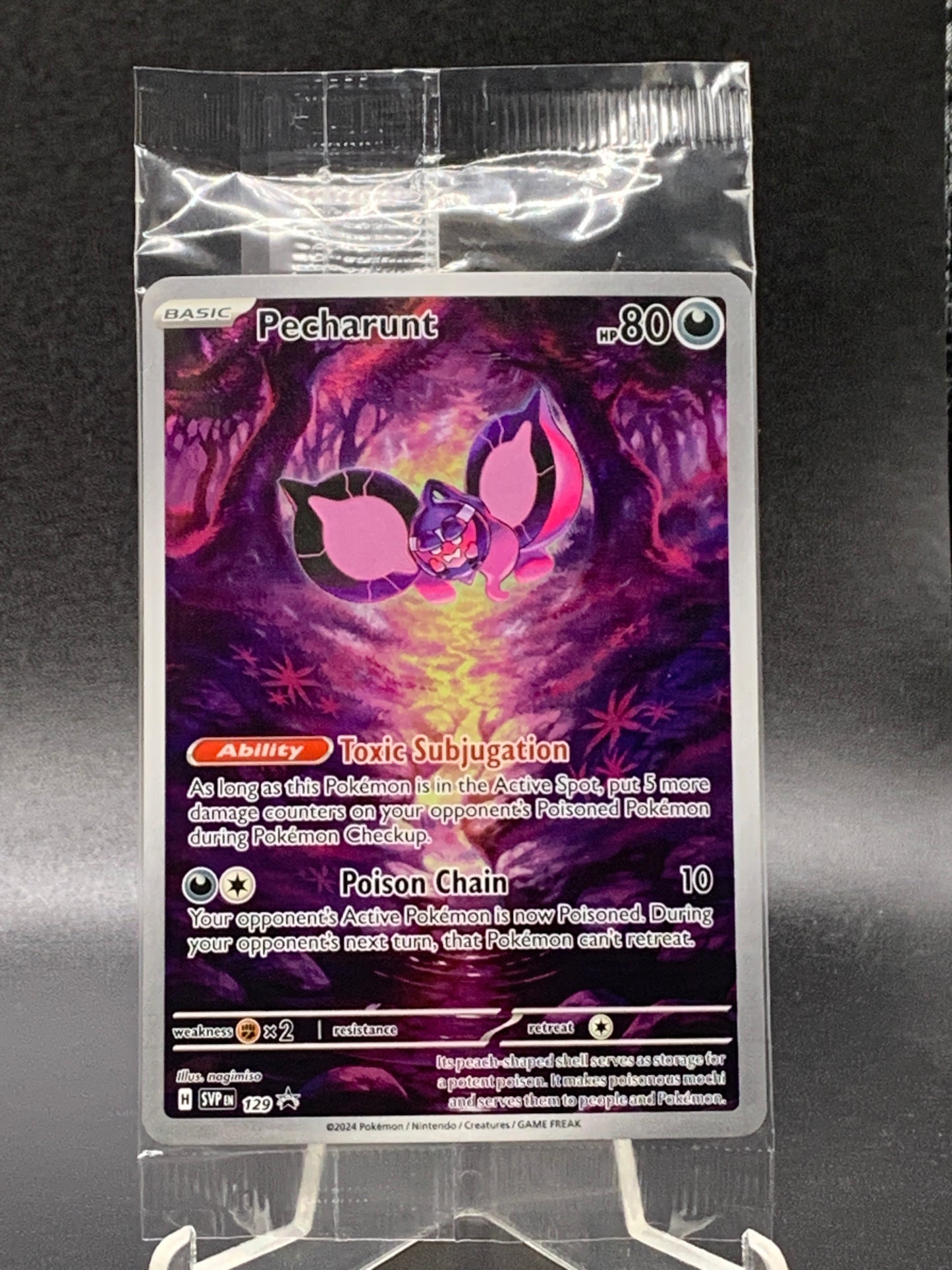 Pokemon TCG: 2023 Pecharunt #129 Scarlet & Violet Promos Sealed