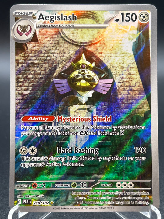 Pokémon TCG: 2023 Aegislash - 210/182 - SV04 - Paradox Rift