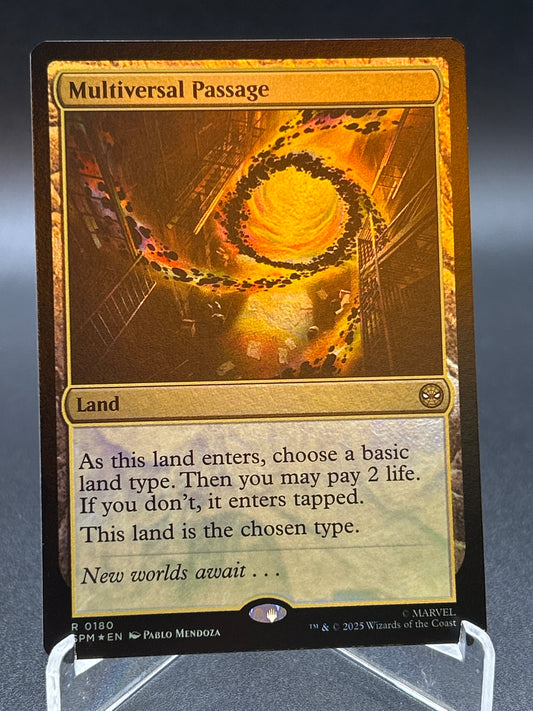 MTG TCG: Multiversal Passage (Foil) R 0180 SPM: Marvel's Spider-Man