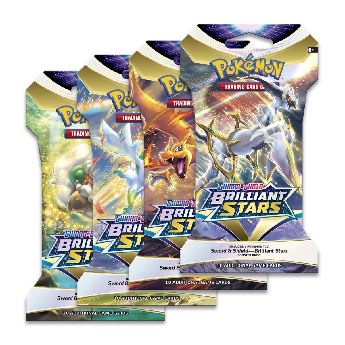 Pokémon TCG: Sword & Shield - Brilliant Stars - Sleeved Booster Pack