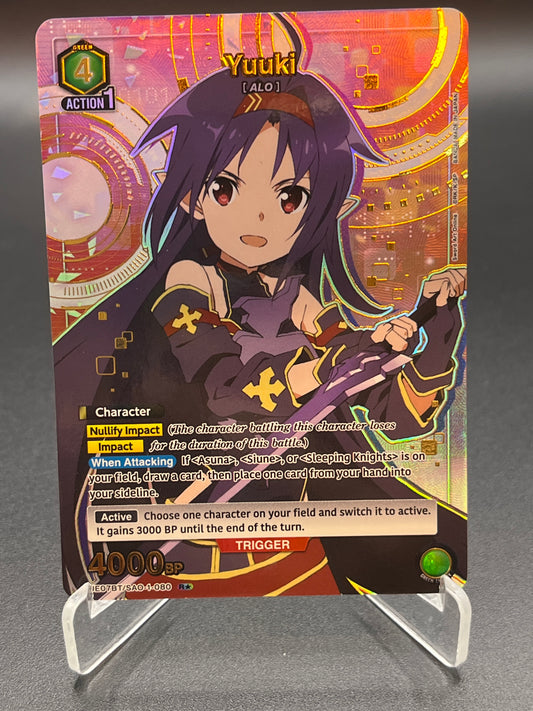 Union Arena TCG: Yuuki (080) (R*) UE07BT: Sword Art Online