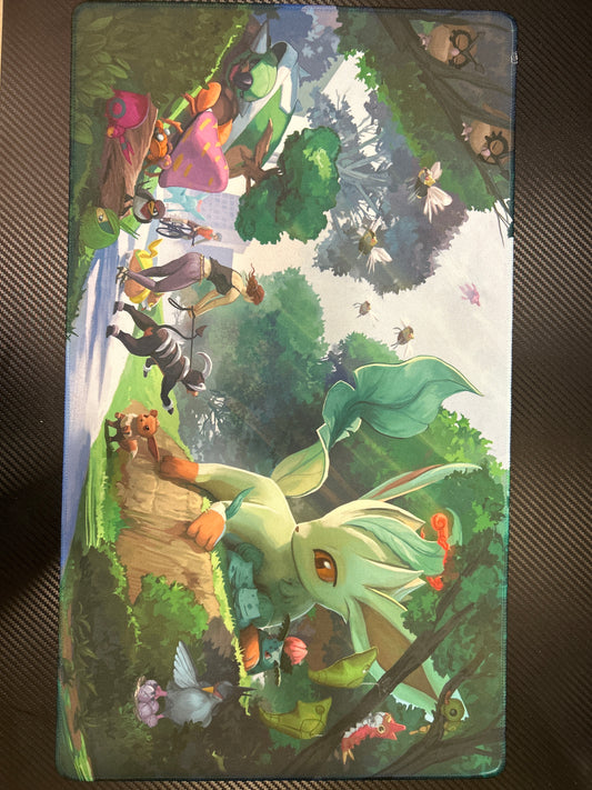 Leafeon Pokémon Playmat