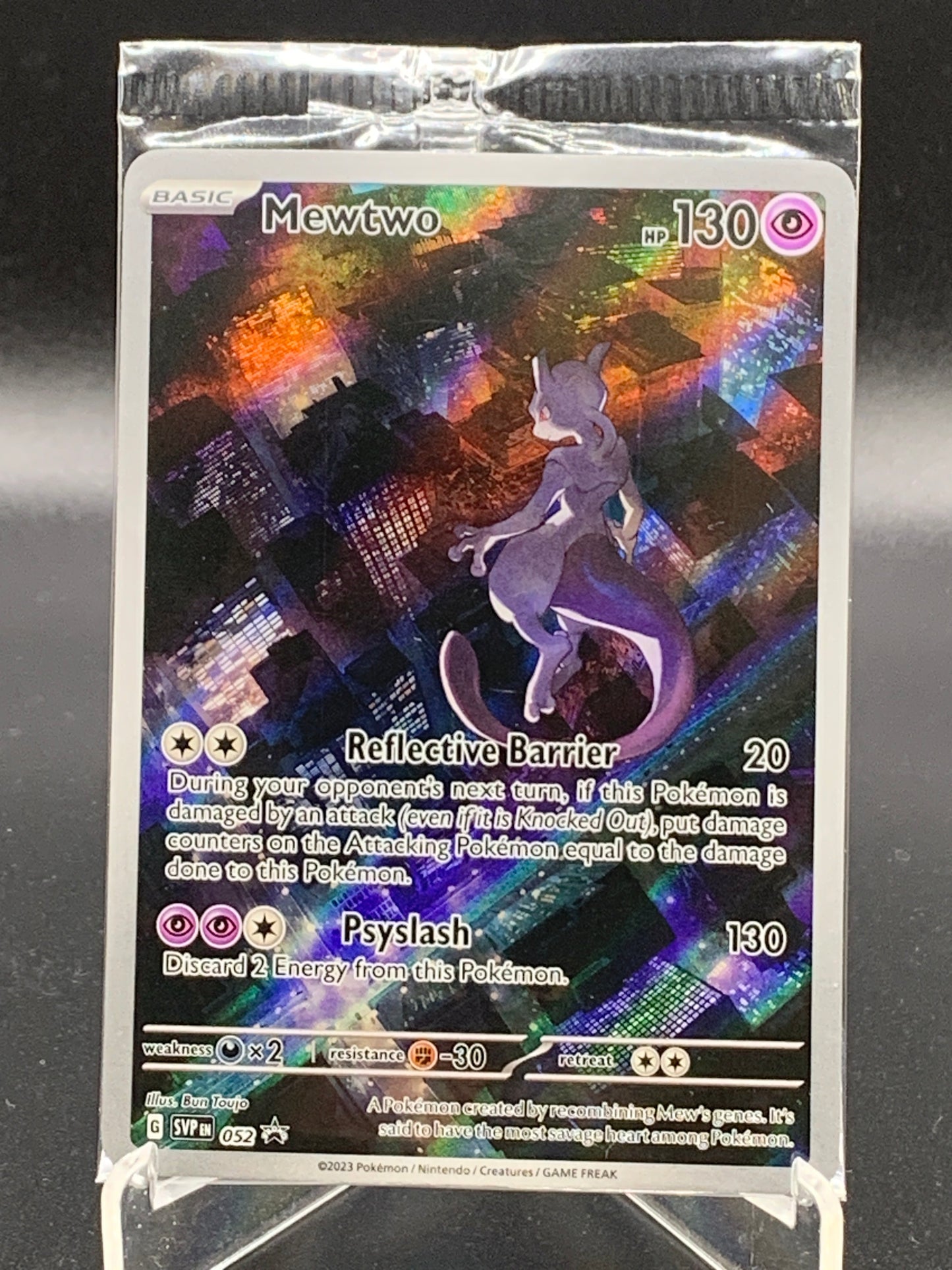 Pokemon TCG -Mewtwo- Scarlet & Violet Promo- SVP052 Sealed