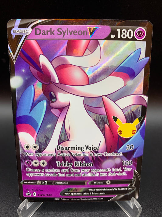 Pokémon TCG: 2021 Dark Sylveon V SWSH134 SWSH: Celebrations Promo