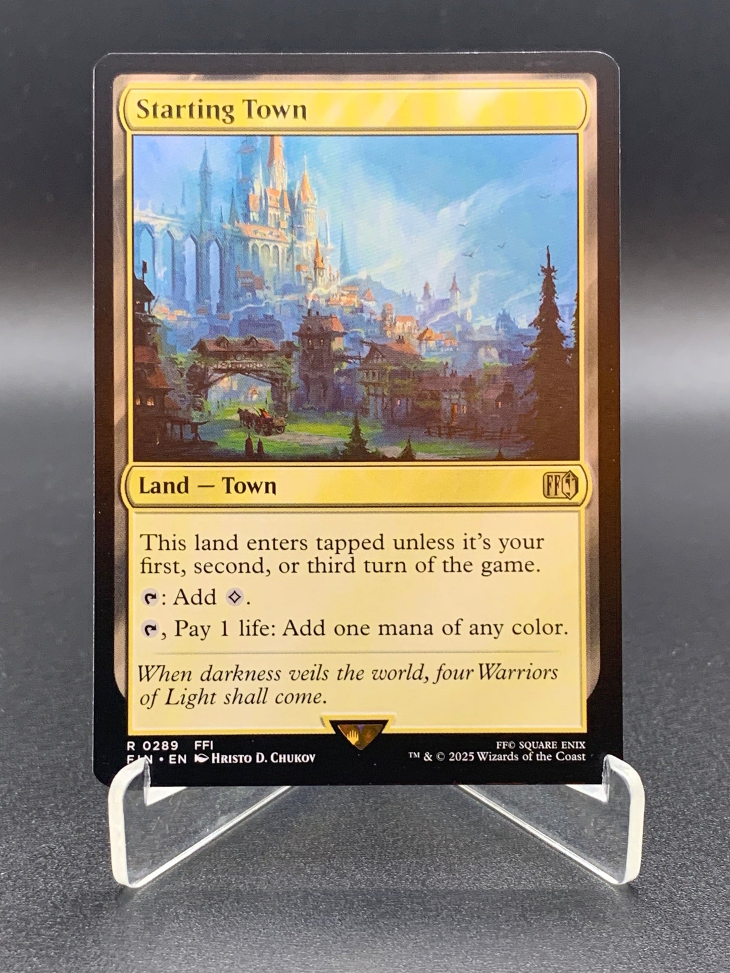 MTG TCG: Starting Town R 0289 FIN: FINAL FANTASY