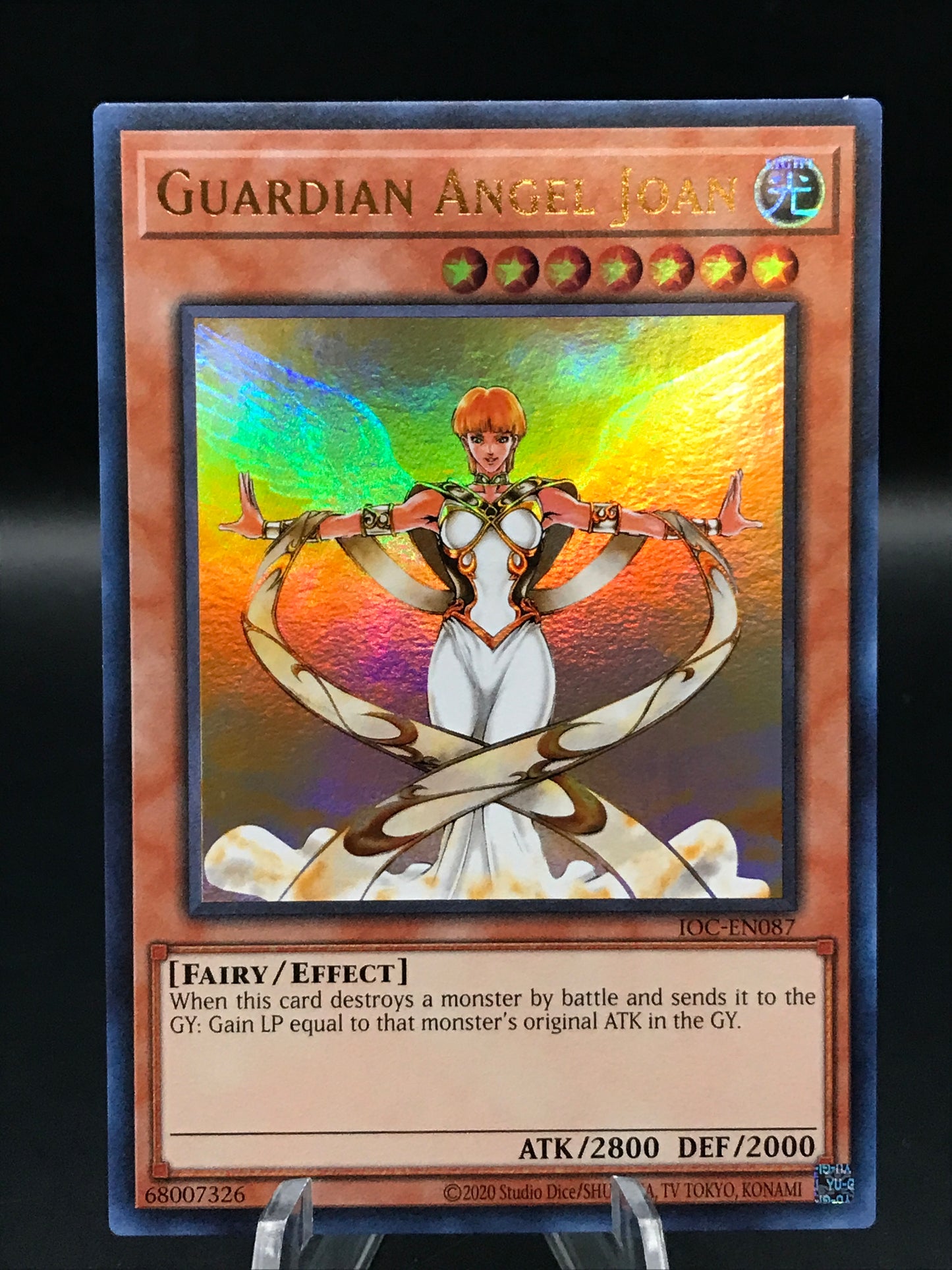 Yu-Gi-Oh! TCG Guardian Angel Joan IOC-EN087 Invasion of Chaos