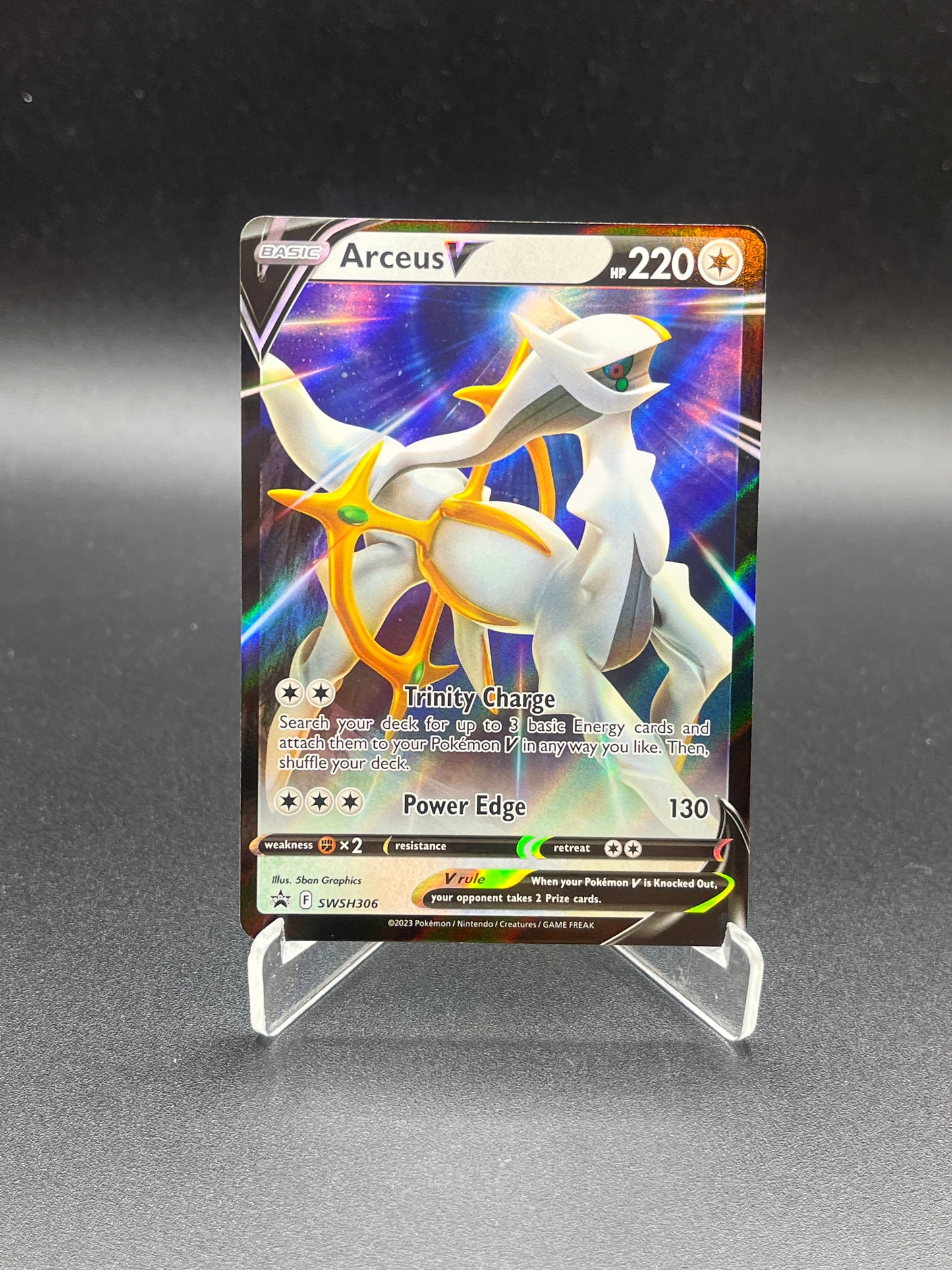 Pokémon TCG: 2023 Arceus V SWSH306 SWSH: Sword & Shield Promos