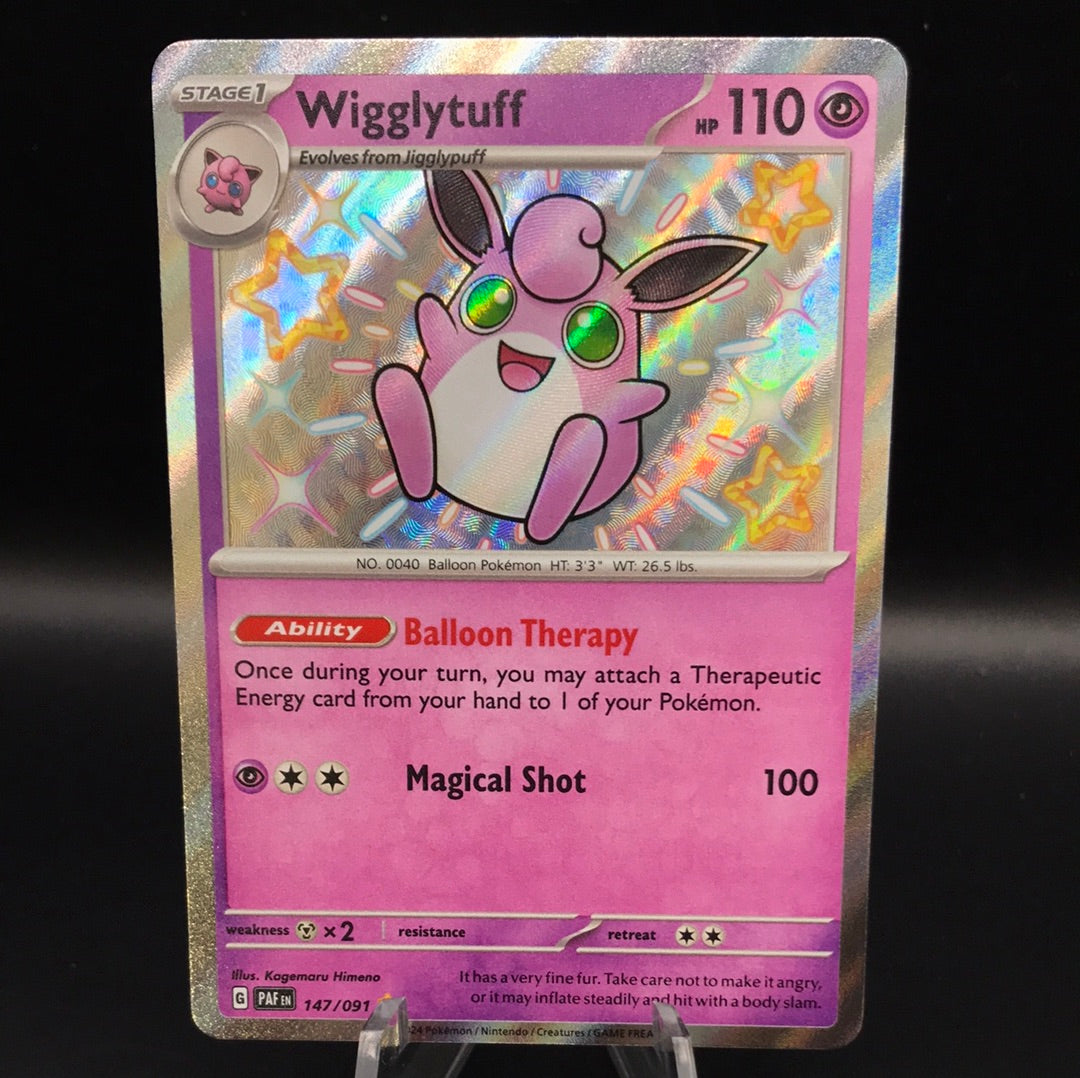 Pokemon TCG: 2024 Wigglytuff 147/091 S&V Paldean Fates