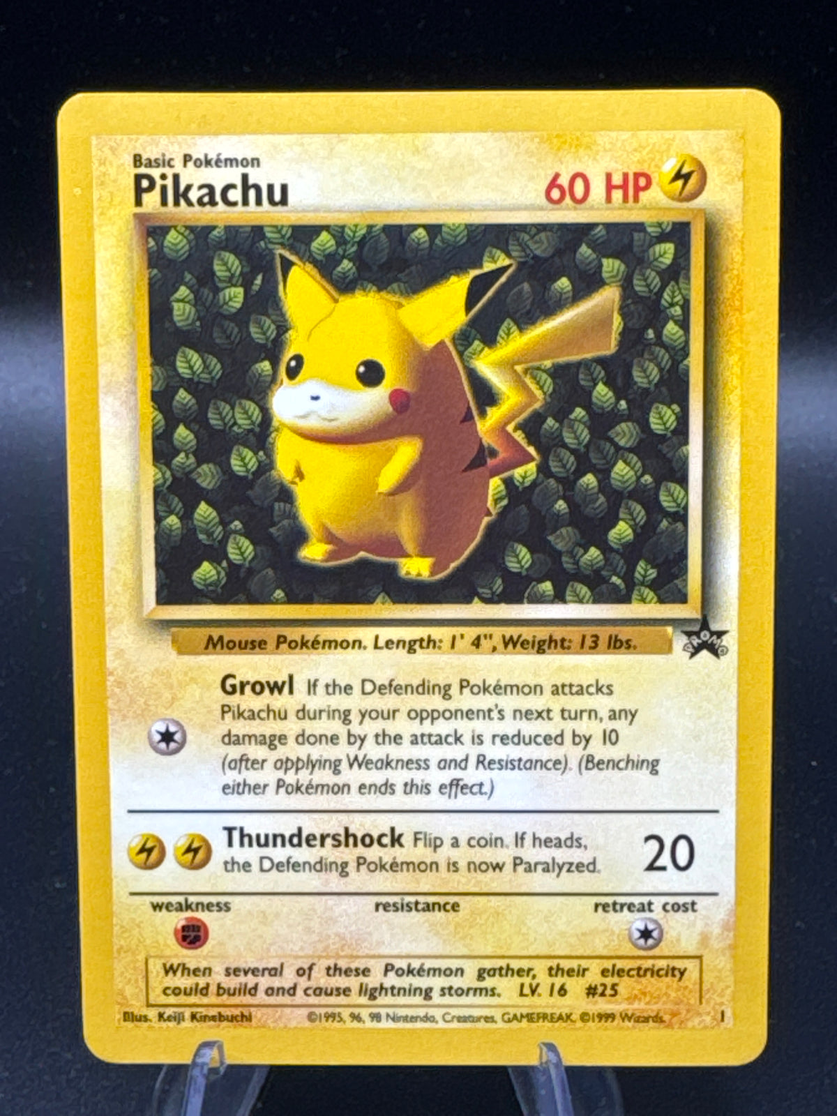Pokémon TCG: 1999 Pikachu #1 - WoTC Promo