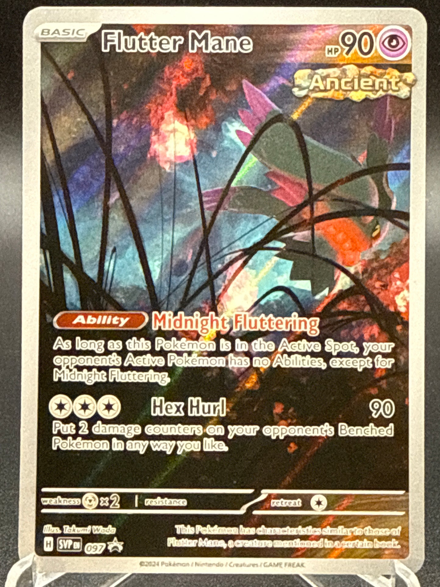Pokemon TCG: 2024 Flutter Mane 097 SV: Scarlet & Violet Promo Cards