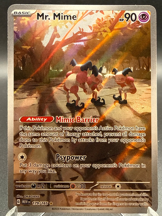 Pokemon TCG: 2023 Mr. Mime 179/165 S&V Pokemon 151
