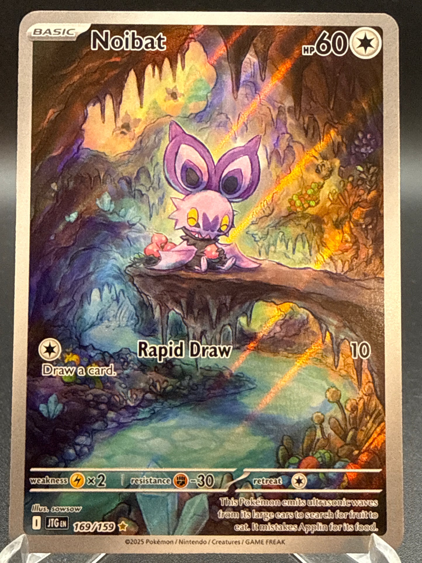 Pokémon TCG: 2025 Noibat 169/159 SV: Journey Together