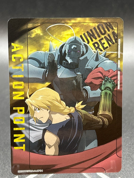 Union Arena TCG: Action Point Card (AP04)(Foil) UE09BT: FULLMETAL ALCHEMIST