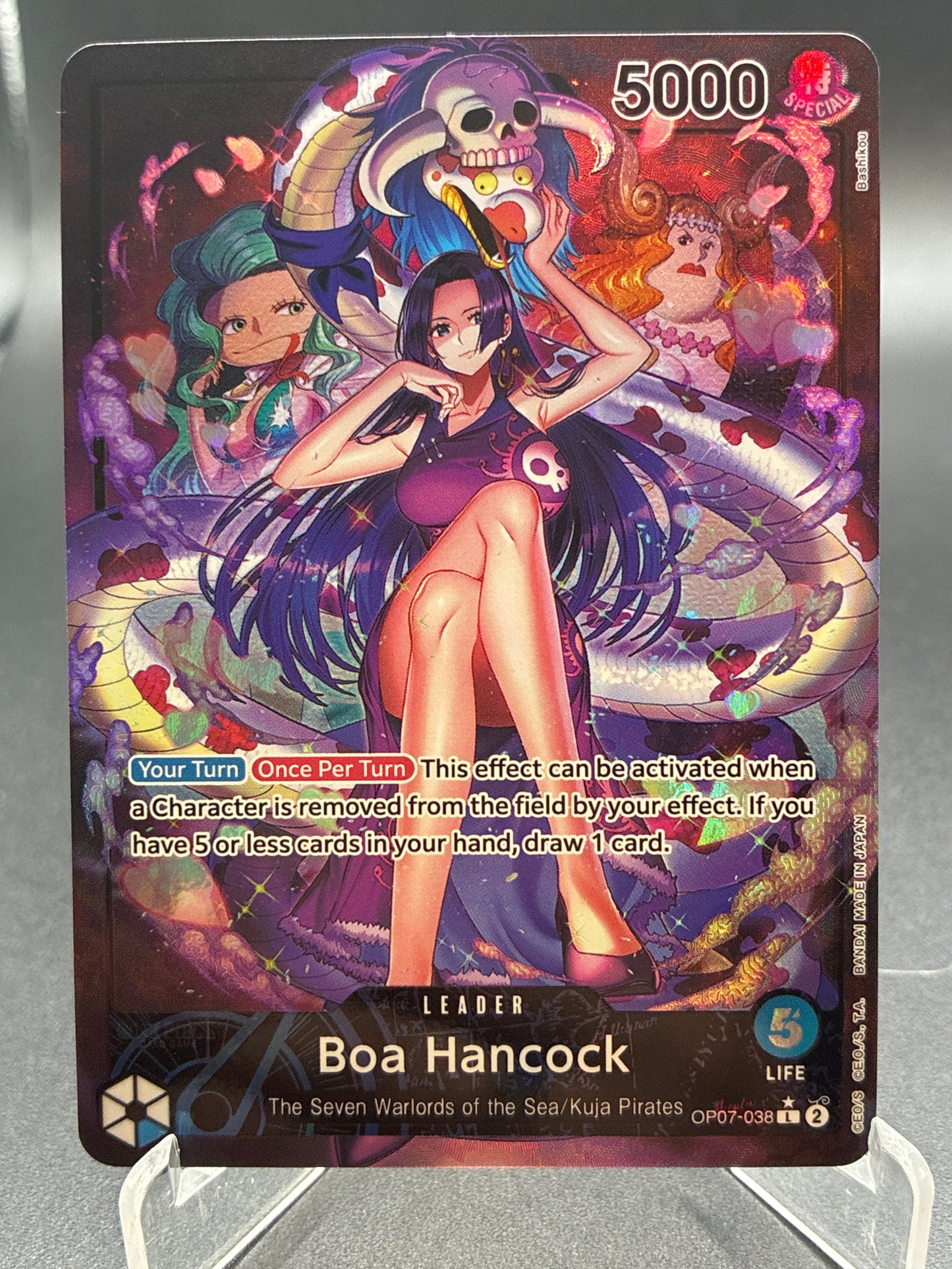 One Piece TCG: Boa Hancock 500 Years in the Future OP07-038