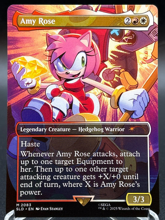 MTG TCG: Amy Rose M 2083 SLD: Secret Lair Drop Series (Secret Lair x Sonic)