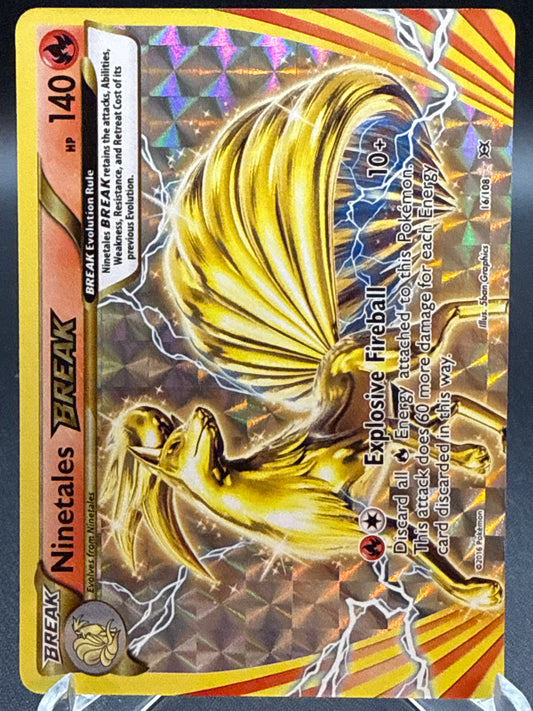 Pokémon TCG: 2016 Ninetales BREAK 16/108 XY: Evolutions