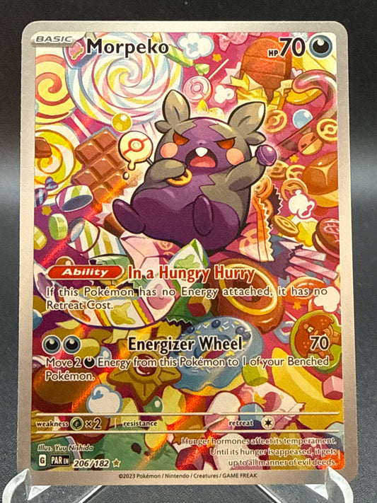 Pokémon TCG: 2023 Morpeko 206/182 Paradox Rift