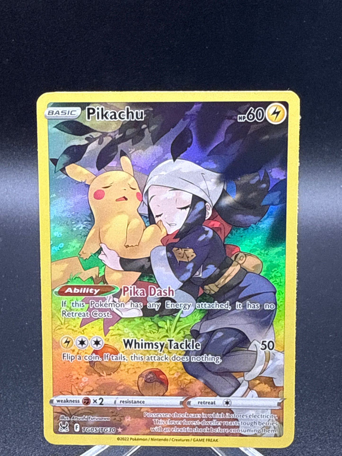 Pokémon TCG: 2022 Pikachu TG05/TG30 SWSH: Lost Origin Trainer Gallery