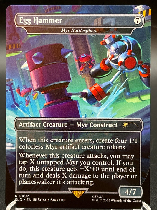 MTG TCG: Egg Hammer R 2097 SLD: Secret Lair Drop Series (Secret Lair x Sonic)