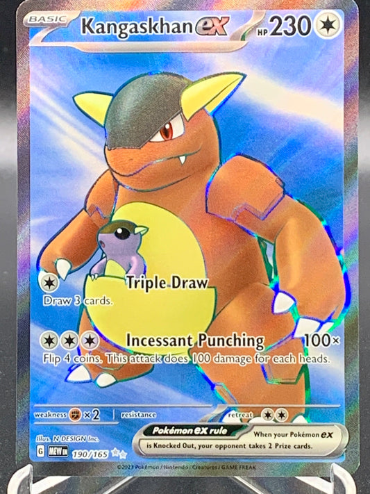 Pokemon TCG -Kangaskhan - Scarlet & Violet 151 - 190/165