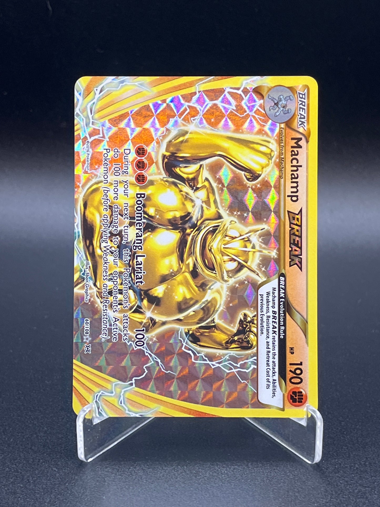 Pokémon TCG: 2016 Machamp BREAK 60/108 XY: Evolutions