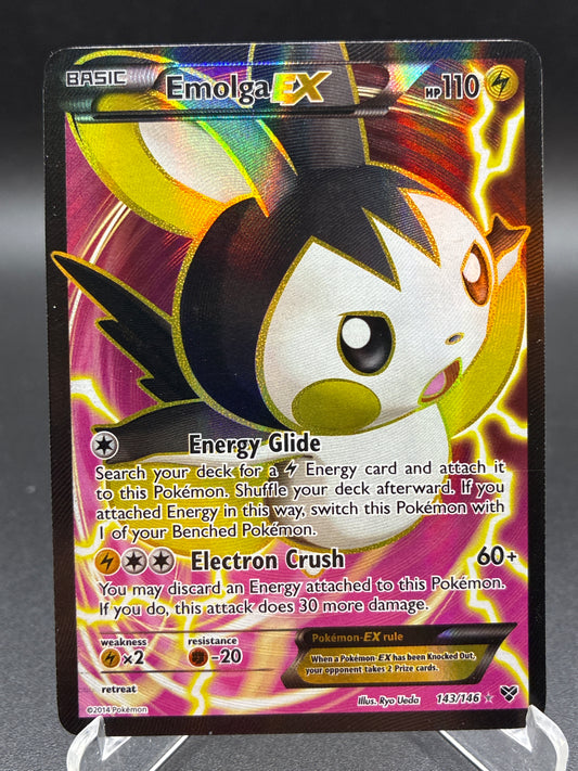 Pokémon TCG: 2014  Emolga ex 143/146 XY: Base Set