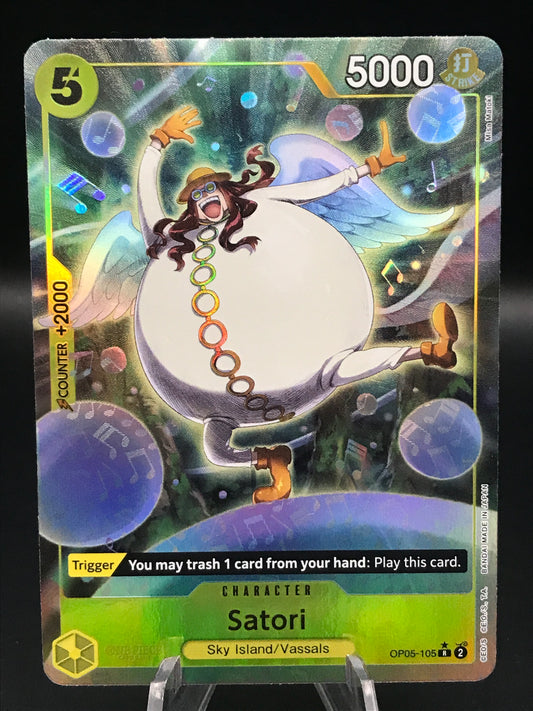 One Piece TCG: Satori OP05-105 R Wings of the Captain