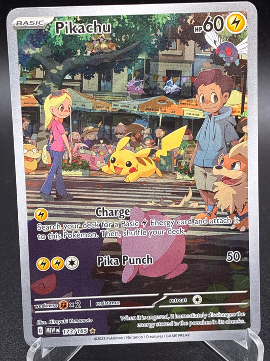 Pokémon TCG: 2023 Pikachu 173/165 SV: Scarlet & Violet 151