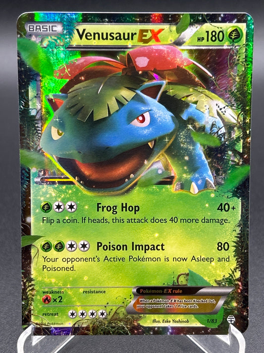 Pokémon TCG: 2016 Venusaur EX 1/83 XY: Generations