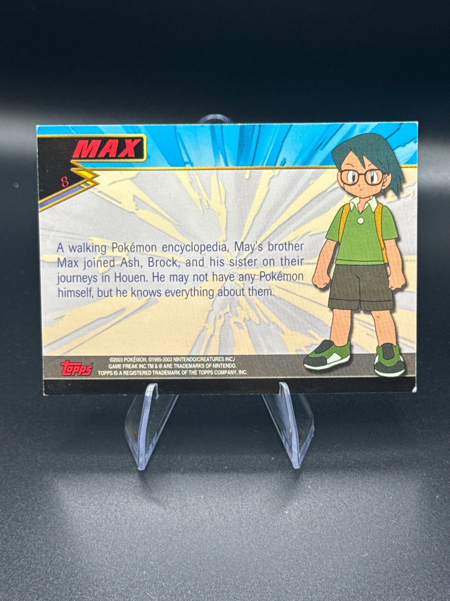 Pokémon TCG: 2003 Topps Max - Pokémon Advanced Foil