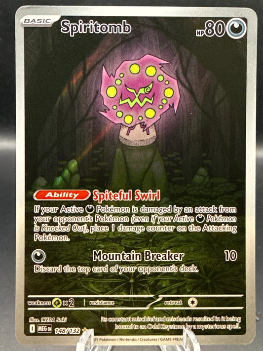 Pokémon TCG: 2025 Spiritomb 148/132 MEG: Mega Evolution