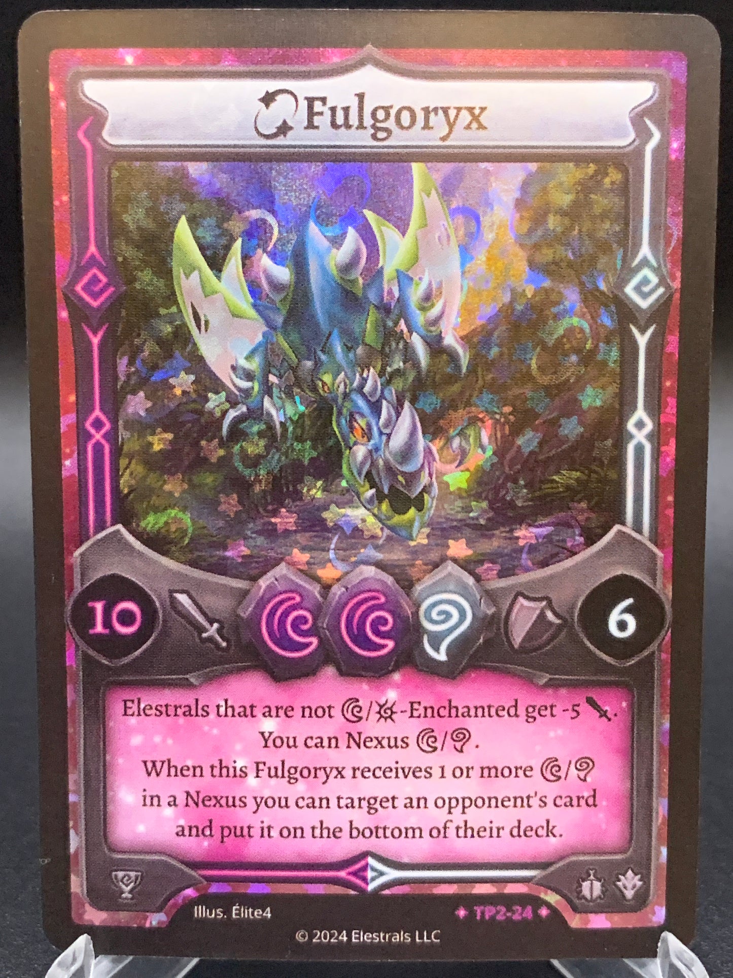 Elestrals TCG: Fulgoryx TP2-24 Organized Play Series 2