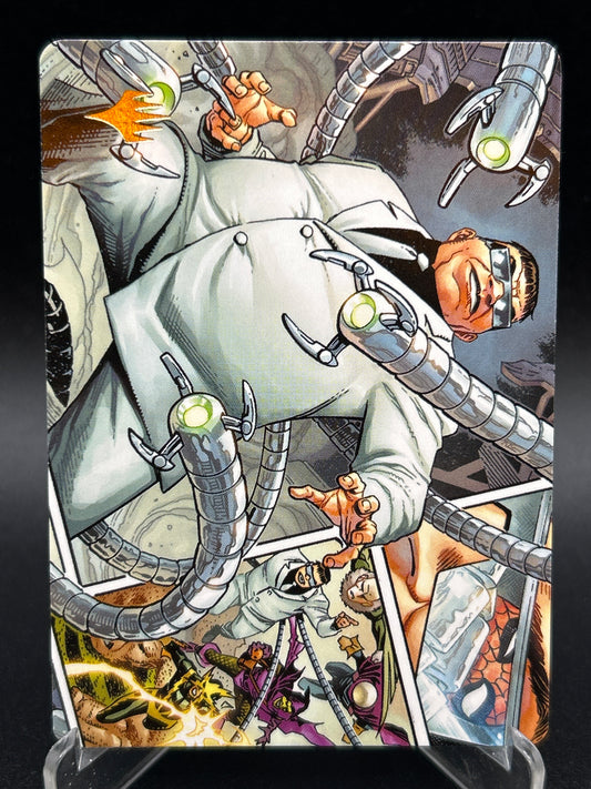 MTG TCG: Doctor Octopus, Master Planner Art Card (Gold-Stamped Signature) 48/54 AASPM: Art Series Marvel's Spider-Man