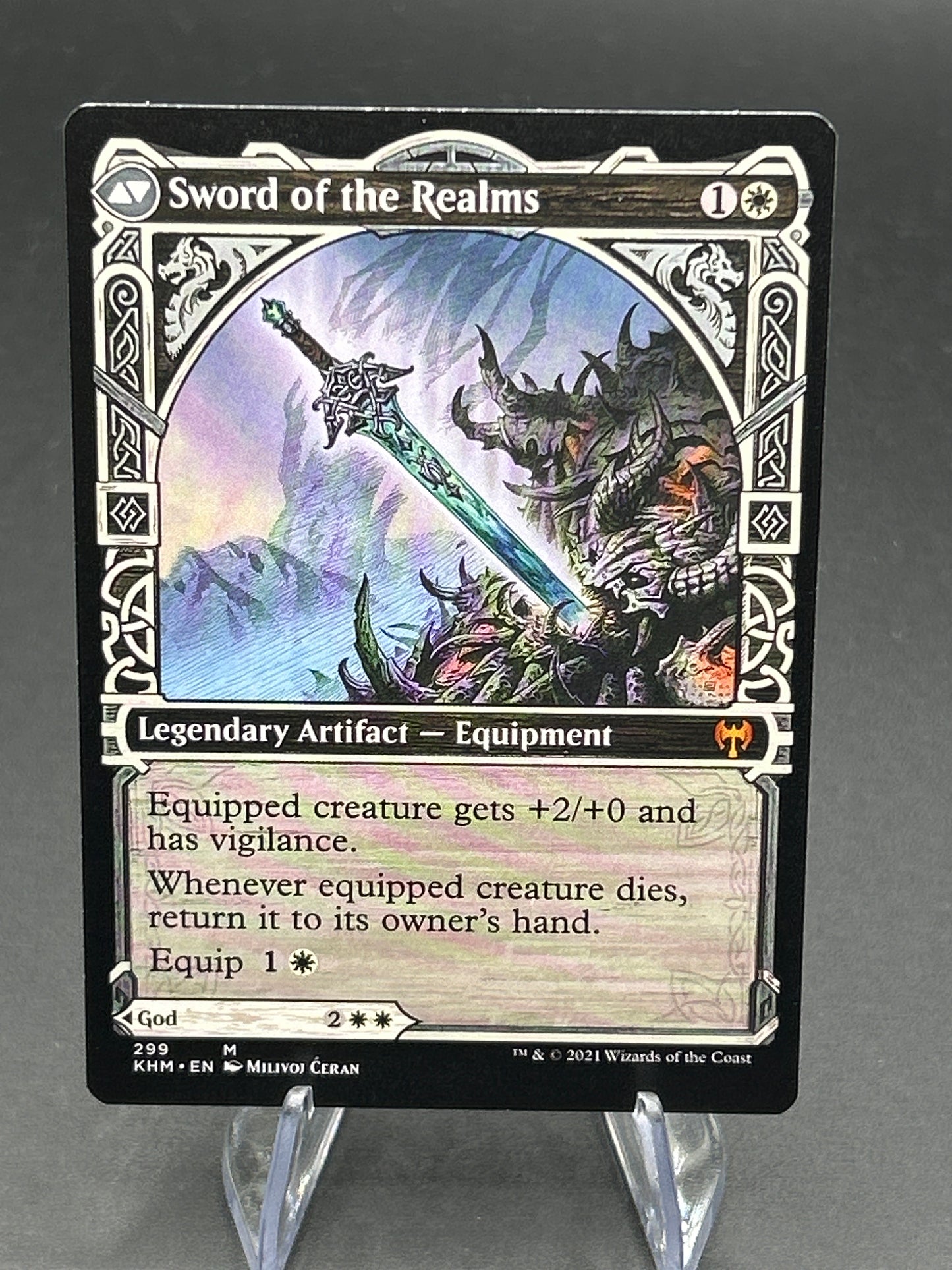 Magic The Gathering: Halvar, God of Battle (Showcase) - Kaldheim (KHM)