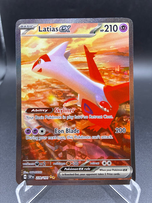 Pokémon TCG 2024 Latias ex 239/191 S&V: Surging Sparks