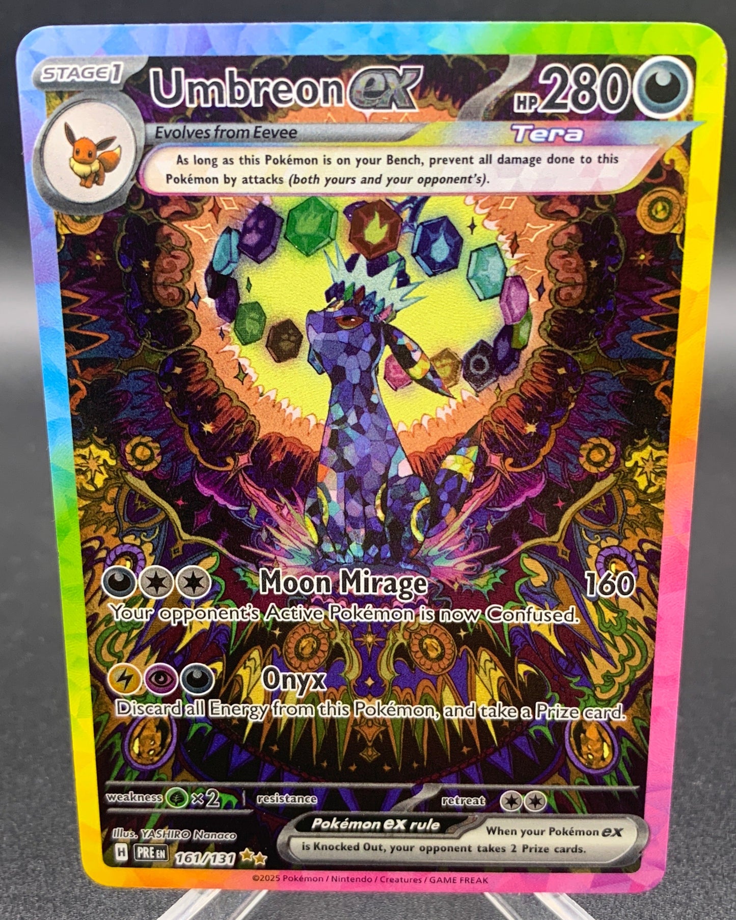 Pokémon TCG: 2024 Umbreon ex 161/131 SV: Prismatic Evolutions